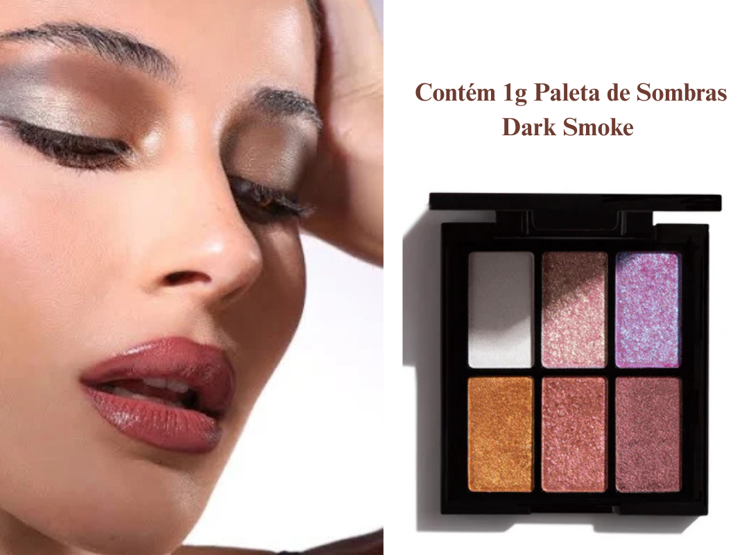 Contém1g Paleta de Sombras Dark Smoke -site-entretons
