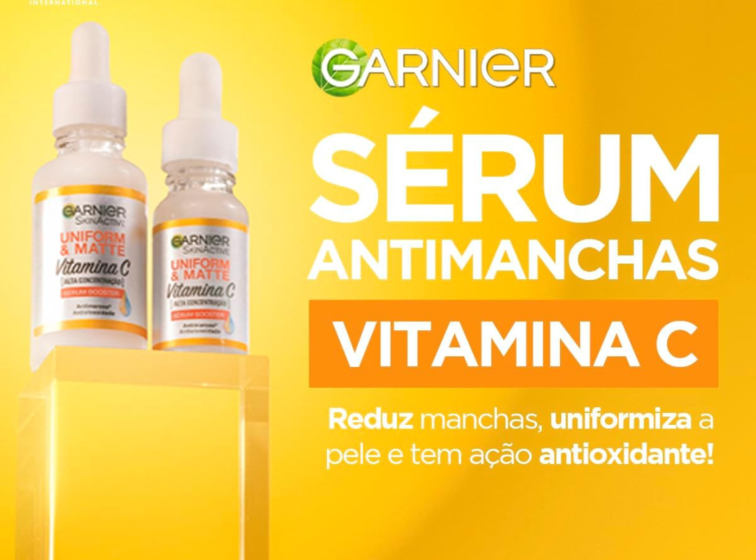 Garnier Uniform & Matte Sérum Facial Antimarcas Vitamina C-site-entretons