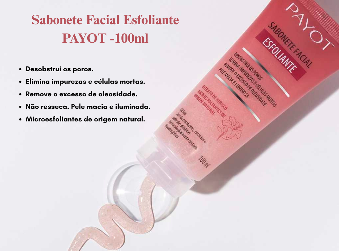 Sabonete Facial Esfoliante PAYOT -site-entretons