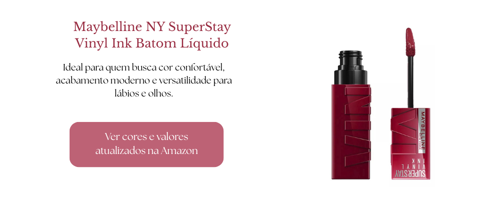 O batom das celebridades que valoriza qualquer tom de pele! 6 site perfumes amazon MAYBELLINE VINY