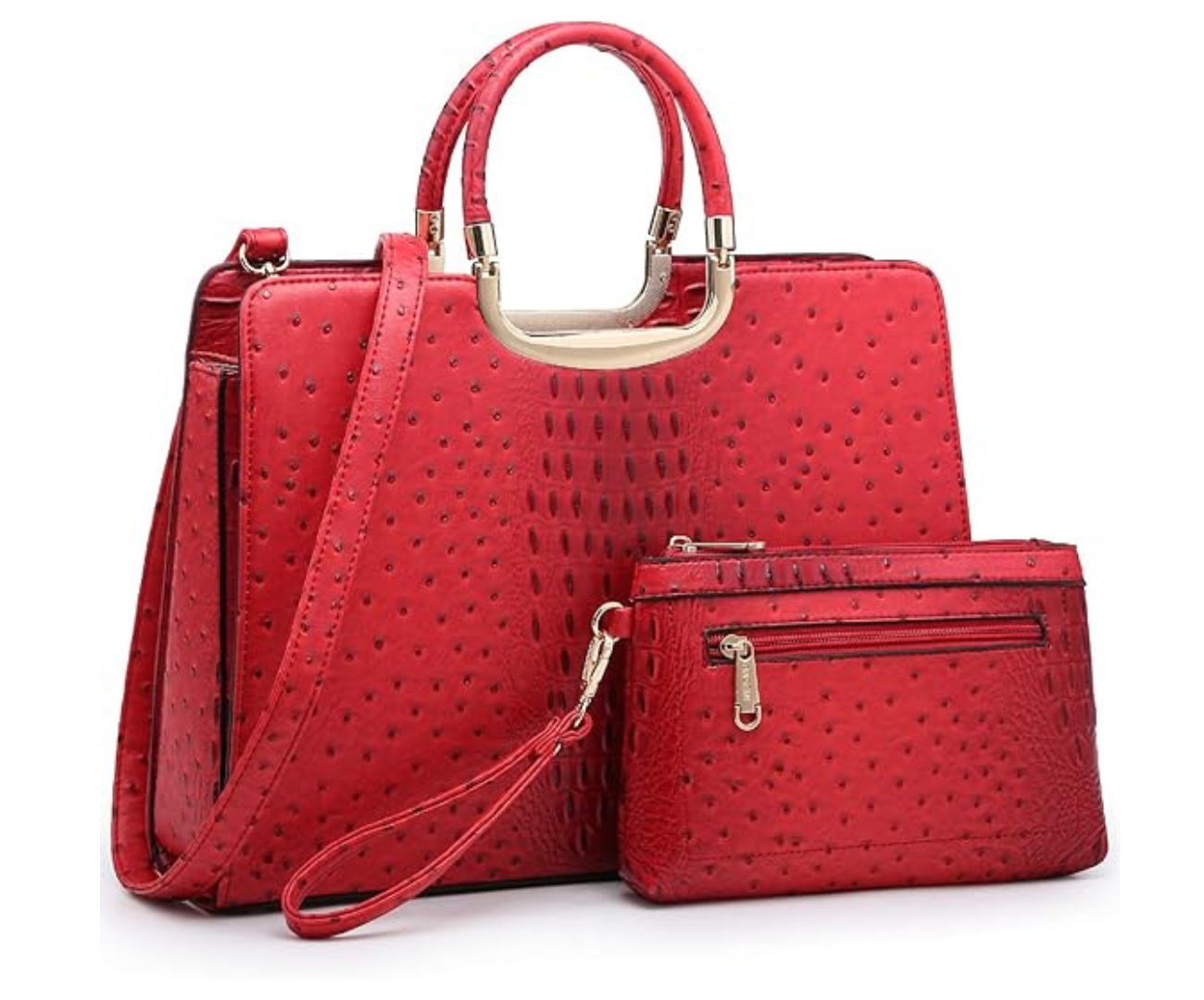 Bolsa feminina de ombro com alça superior