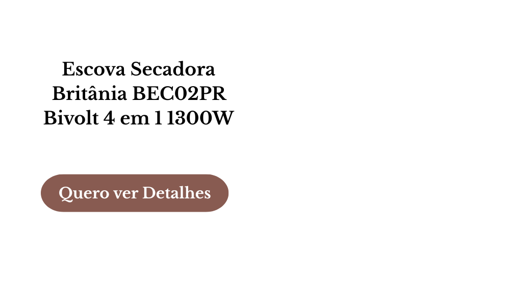 MONDIAL Escova Secadora Mondial Golden Rose Bivolt 1