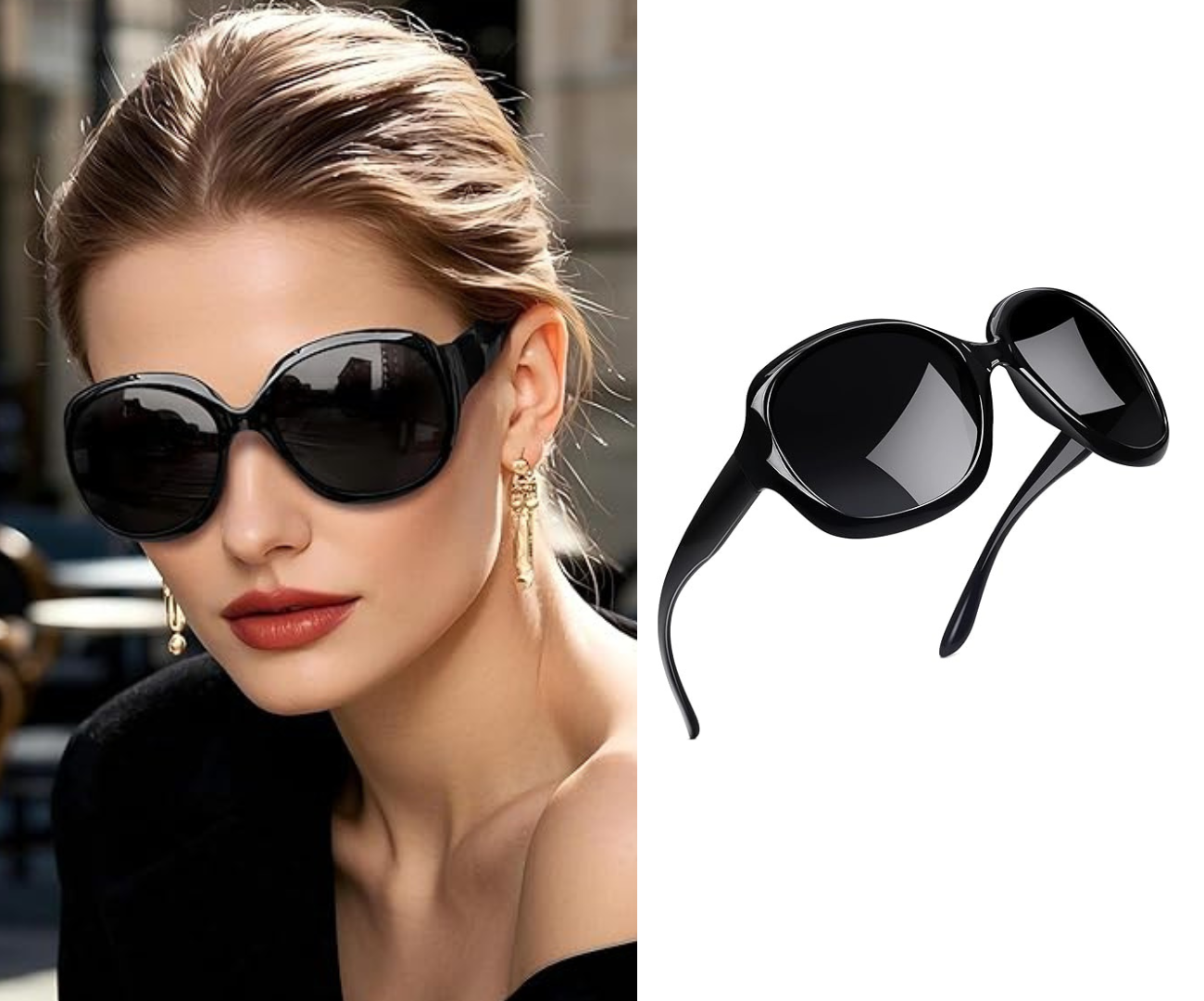 Óculos de Sol Polarizados Joopin Armação Grande