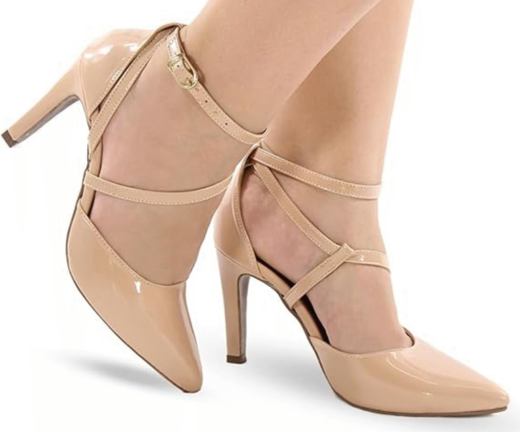 Scarpin Re&Ton Bico Fino Salto Médio