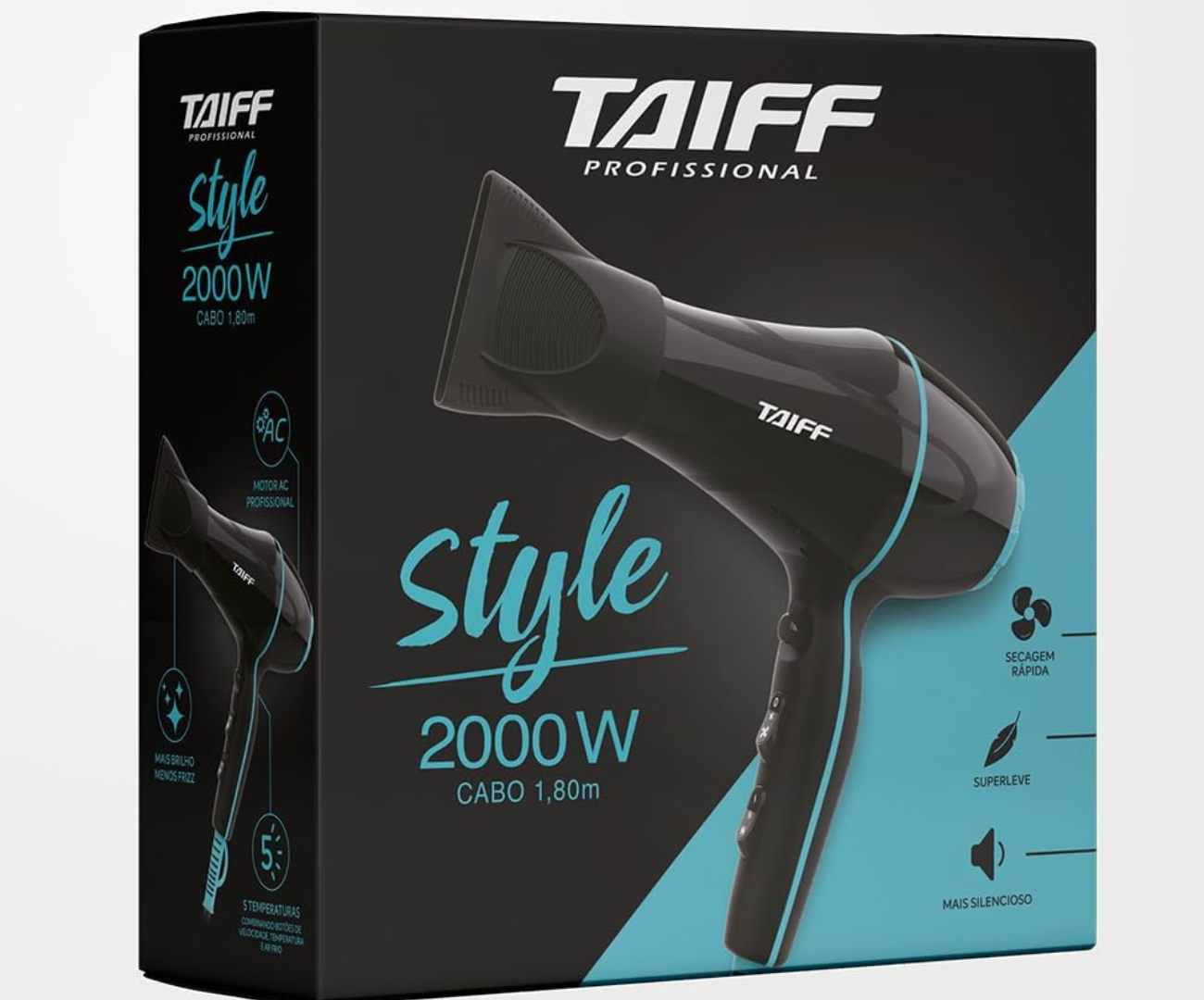 Secador Taiff Stylle 2000w 220v