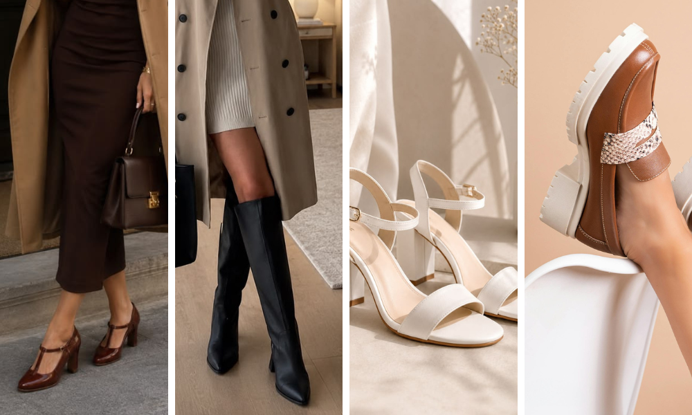 cores de sapatos