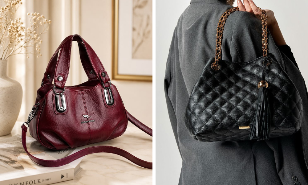 Bolsas de luxo silencioso: 6 modelos elegantes que transformam qualquer look em 2026! 10 Bolsa de couro macio